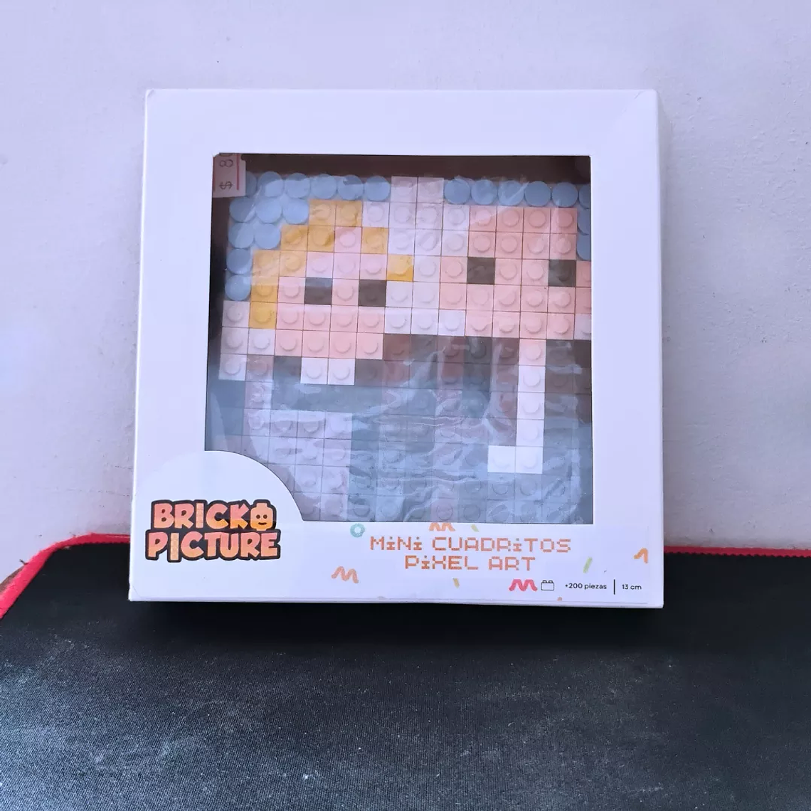 Cuadro Obras de arte - diseños pixel art Para Armar - 13cm | 200 piezas 10