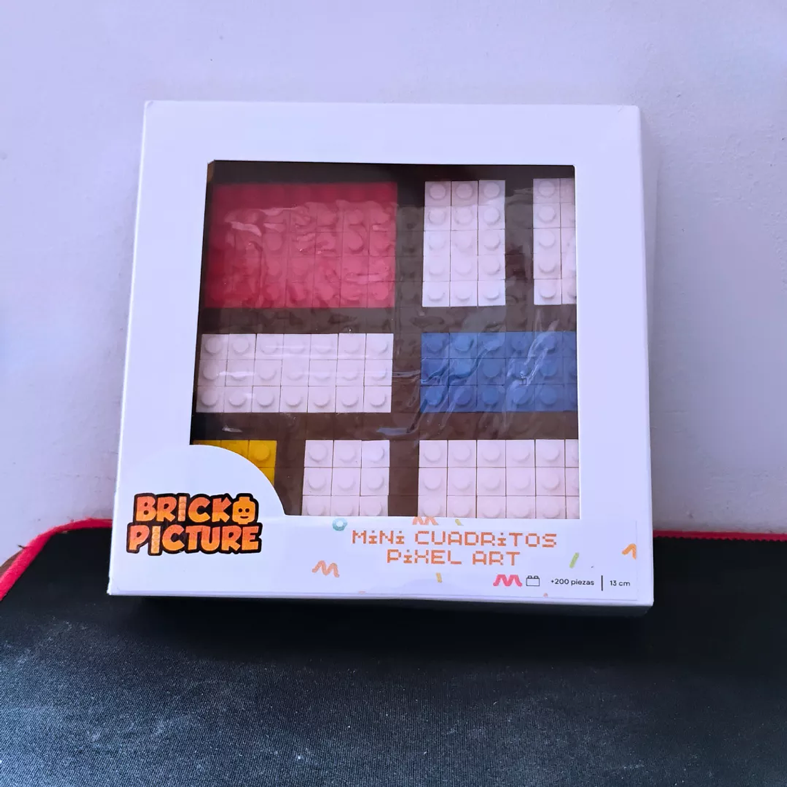 Cuadro Obras de arte - diseños pixel art Para Armar - 13cm | 200 piezas 11