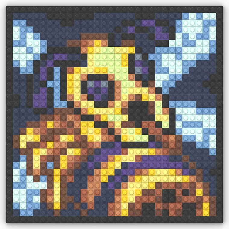 Colección Mosaicos pixel art para Armar – Terraria - 25cm | 1024 piezas 3