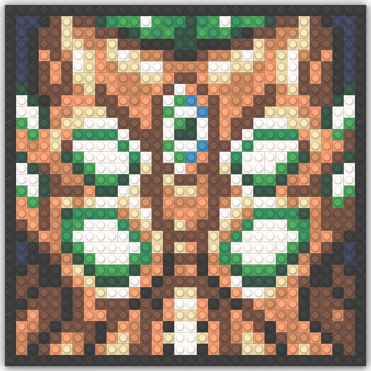 Colección Mosaicos pixel art para Armar – Terraria - 25cm | 1024 piezas 8