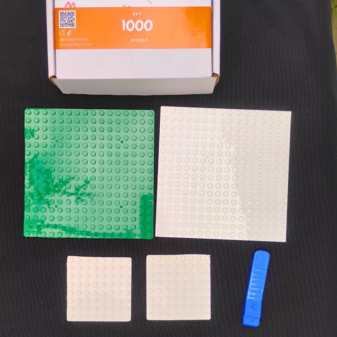 Set 1000 piezas + placas 2