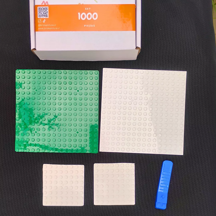 Set 1000 piezas + placas 2