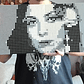 Cuadro Retrato Mon Laferte Pixel Art - Mosaico 2048 Piezas | BrickPicture - Miniatura 4
