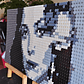 Cuadro Retrato Mon Laferte Pixel Art - Mosaico 2048 Piezas | BrickPicture - Miniatura 5