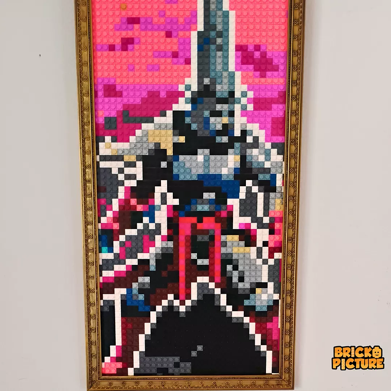 Cuadro Pixel Art Blasphemous 