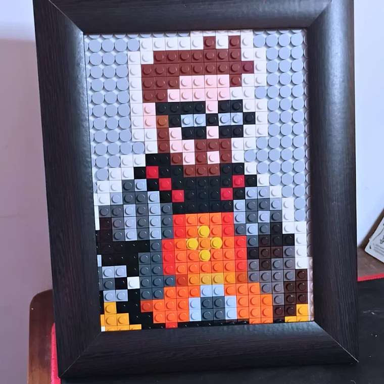 Mosaico Pixel Art Gordon Freeman - Half-Life ARMADO 1