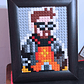 Mosaico Pixel Art Gordon Freeman - Half-Life ARMADO - Miniatura 1