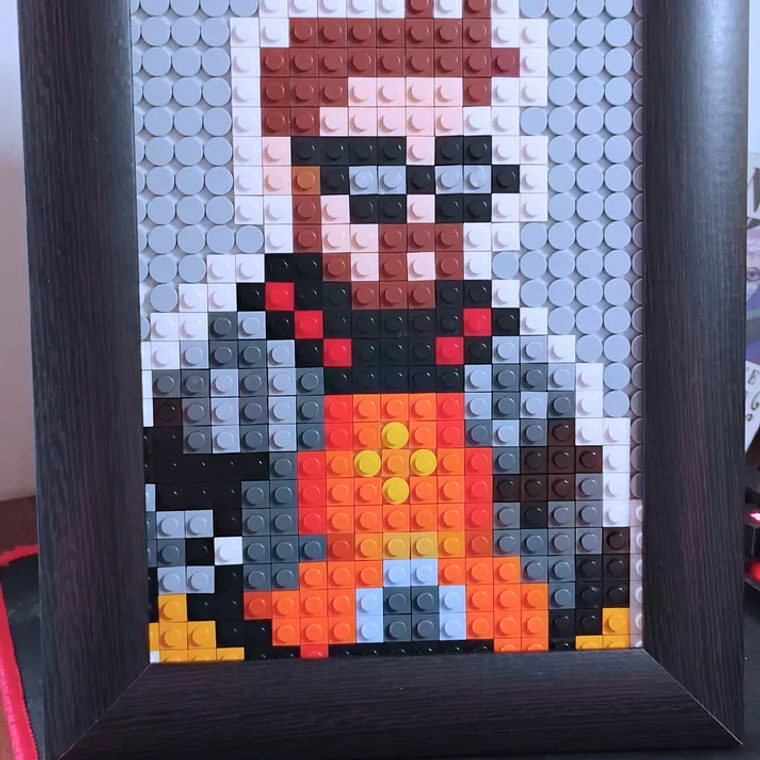 Mosaico Pixel Art Gordon Freeman - Half-Life ARMADO 4