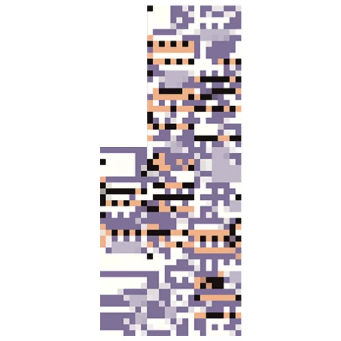 Cuadro Pixel Art Pokémon MissingNo – Mosaico de 2048 Piezas Tipo LEGO® | Arte Enmarcado para Coleccionistas 10