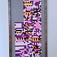 Cuadro Pixel Art Pokémon MissingNo – Mosaico de 2048 Piezas Tipo LEGO® | Arte Enmarcado para Coleccionistas - Miniatura 1