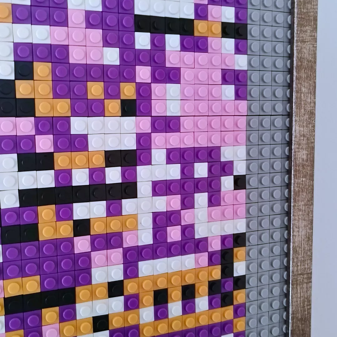 Cuadro Pixel Art Pokémon MissingNo – Mosaico de 2048 Piezas Tipo LEGO® | Arte Enmarcado para Coleccionistas 9
