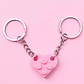 Llaveros Corazón de Bloques de Construcción para Parejas – Set de 2 Separables - Miniatura 4