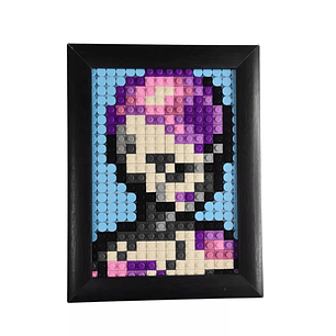 Cuadro Pixel Art Freezer DBZ- Edición Mini ARMADO