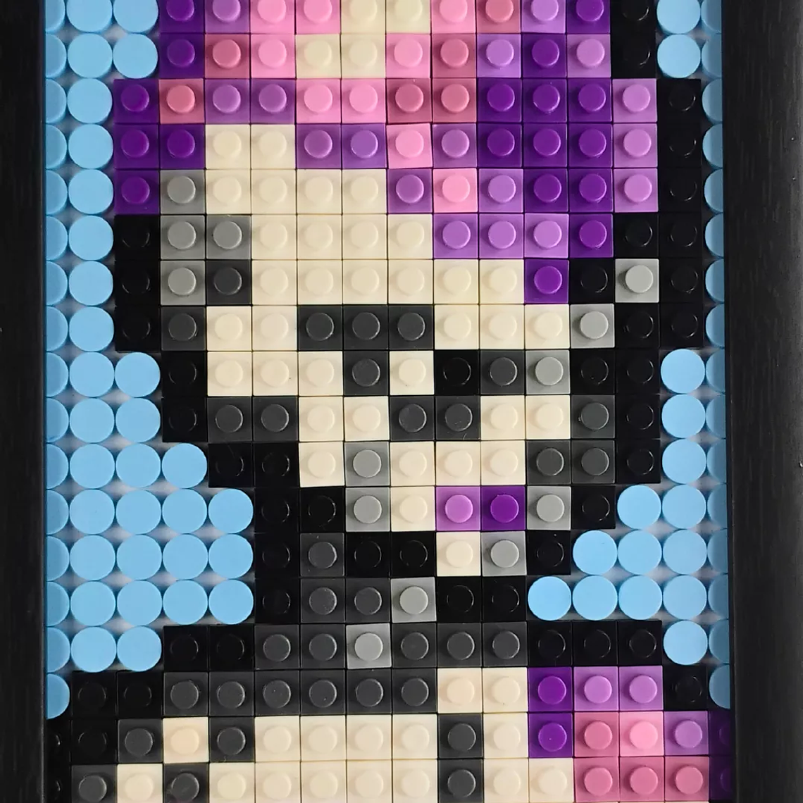 Cuadro Pixel Art Freezer DBZ- Edición Mini ARMADO 2