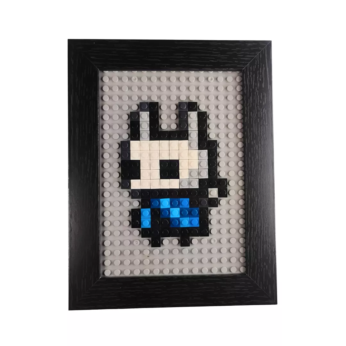 Mini Cuadro Pixel Art: El Caballero (Hollow Knight) ARMADO 1