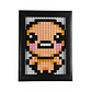 Mini Cuadro Pixel Art: Isaac (The Binding of Isaac) ARMADO - Miniatura 1