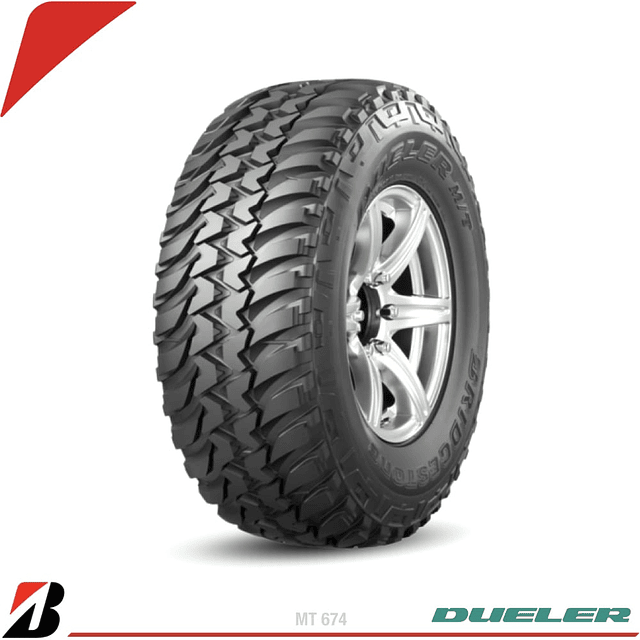 265/65R17 120/117Q 10 DUELER M/T 674