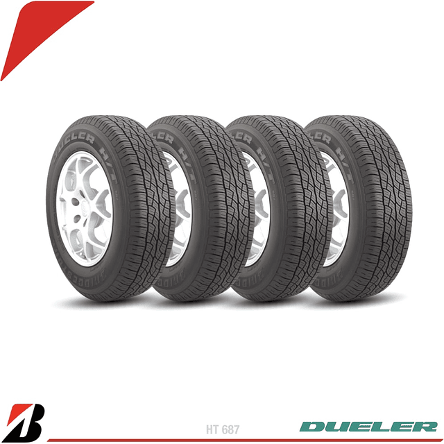 235/60R16 100H DUELER H/T 687