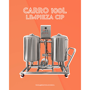 Carro de Limpieza CIP 100L Trifásico