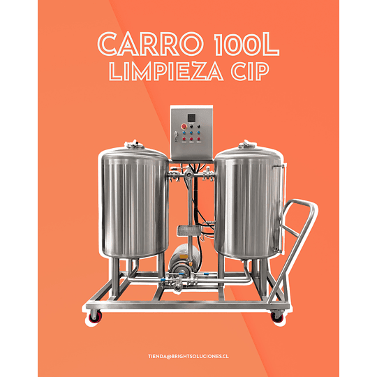 Carro de Limpieza CIP 100L Trifásico - Image 1