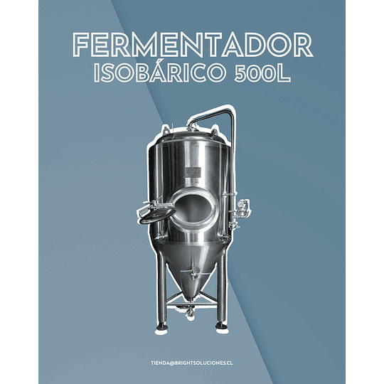 Fermentador Isobárico 500L Efectivos - Image 1