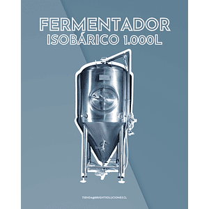 Fermentador Isobárico 1.000L Efectivos