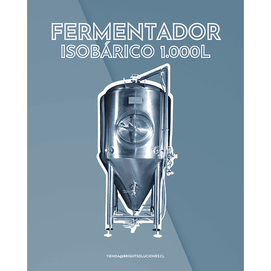 Fermentador Isobárico 1.000L Efectivos - Image 1