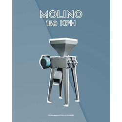 Molino monofásico de 2 rodillos para 150 kg/hra - Image 1