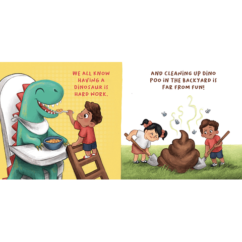 Libro How to potty train a Dinosaur