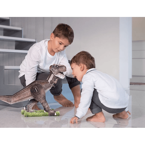 The Age of Dinosaurs 3D Tyrannosaurus + Libro en Inglés 