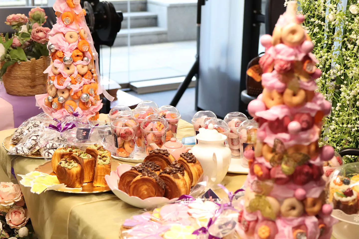 Tortas y dulces que brillan