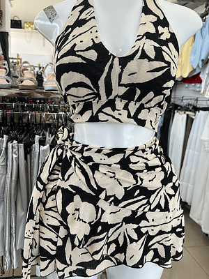 Falda short más top 