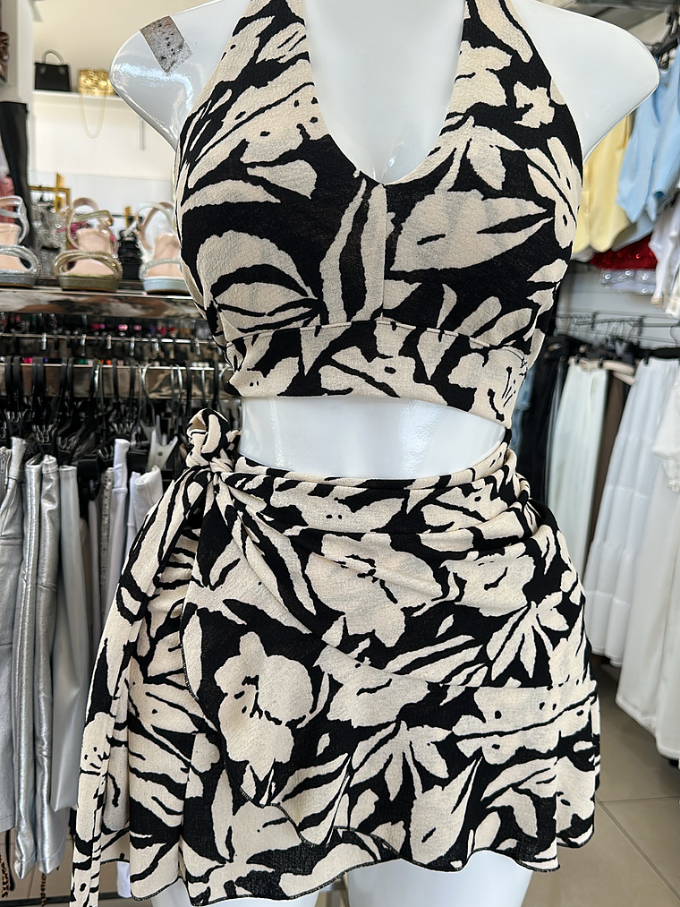 Falda short más top  2