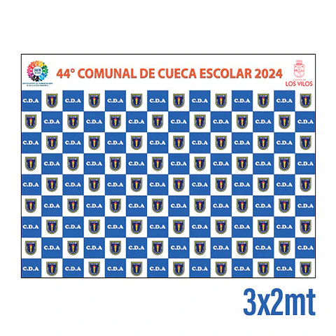 Telón de fondo 2x3 mt