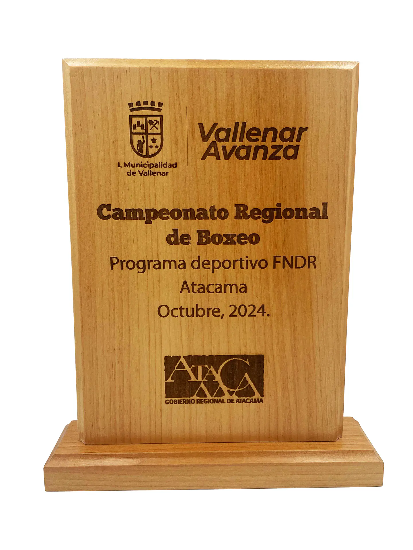 Galvano de Mader Raulí con base 1