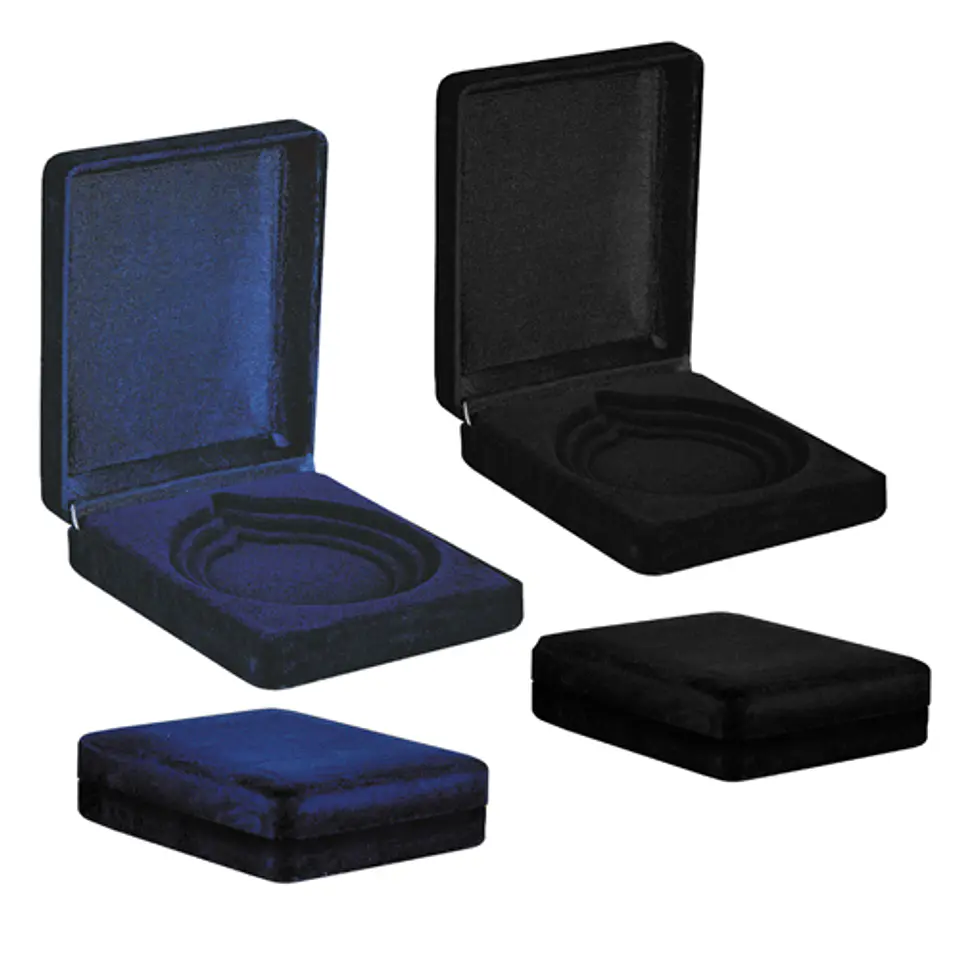 Caja terciopelo para medalla 7 cms  1