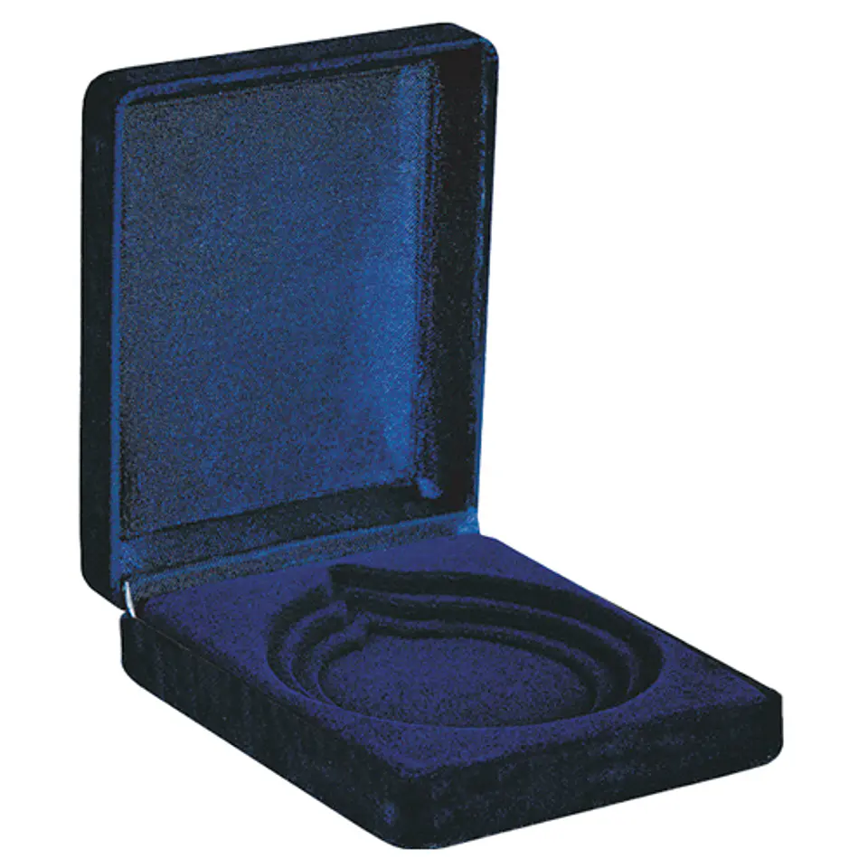 Caja terciopelo para medalla 7 cms  3