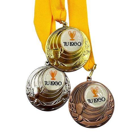 Medalla 5 cms Modelo champions