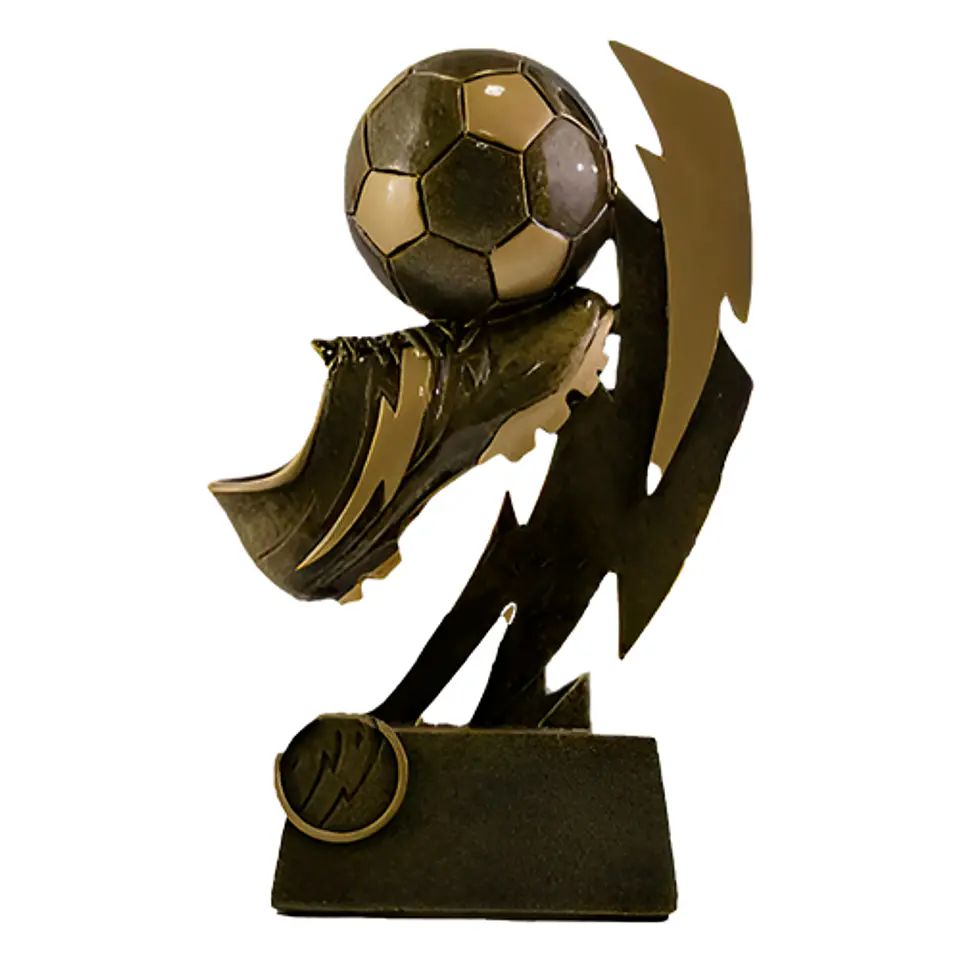 Trofeo de resina botín rayo S1011 1