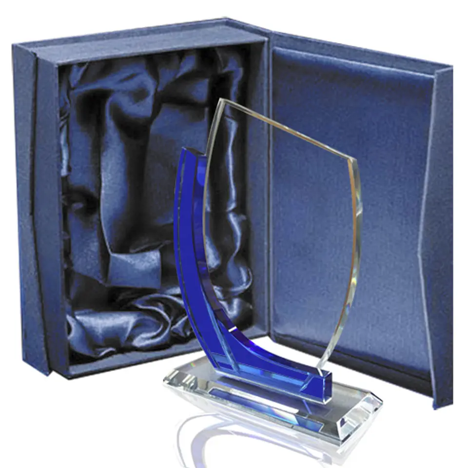 Galvano cristal incrustación azul FR22 1