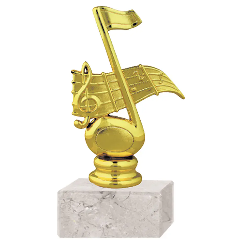 Trofeo plástico Nota Musical 3248 1