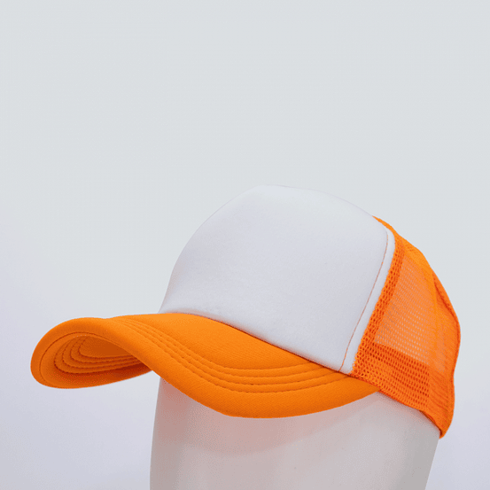 Jockey malla poliéster estampado blanco 5