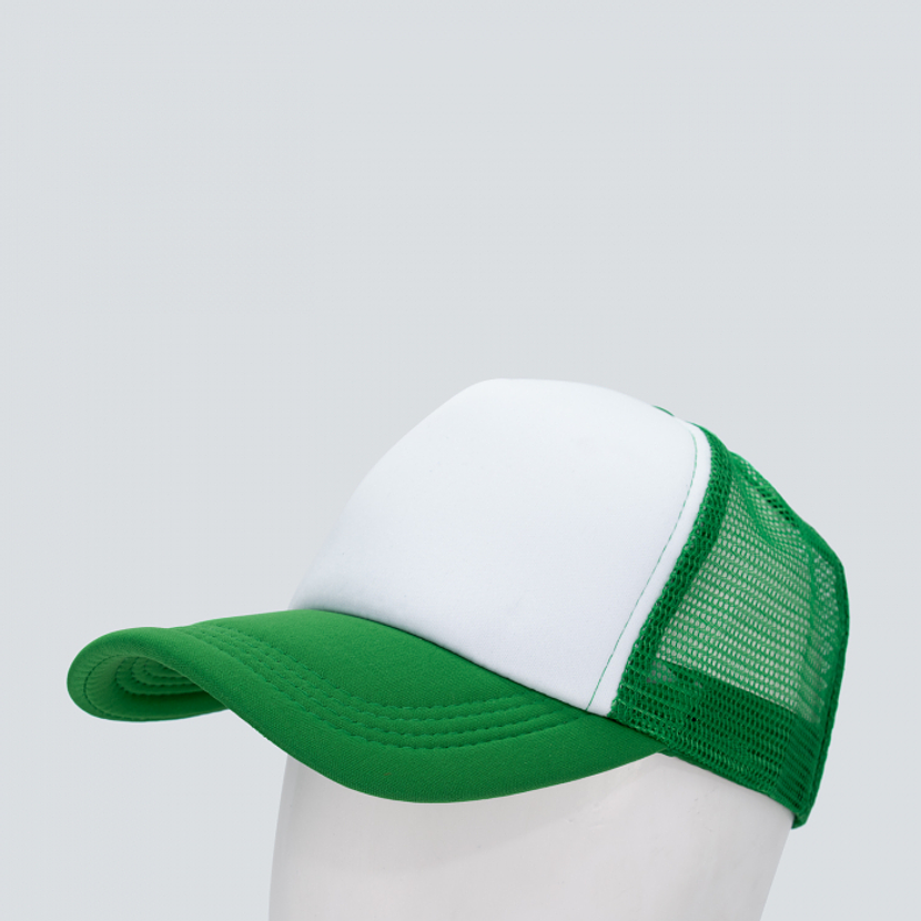 Jockey malla poliéster estampado blanco 10