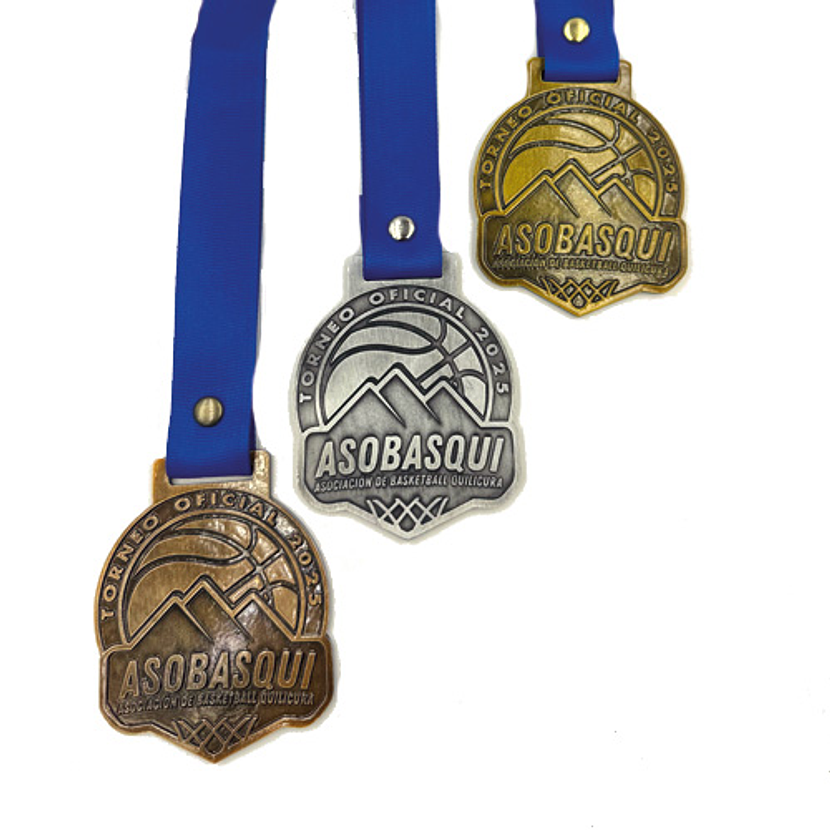 Medalla Fundida en Zamac 1