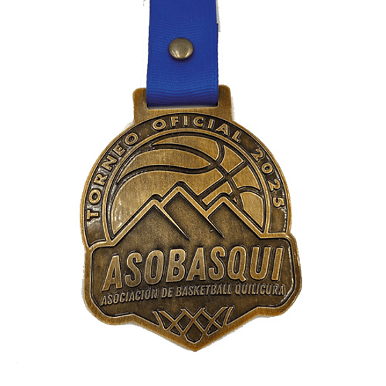 Medalla Fundida en Zamac 4