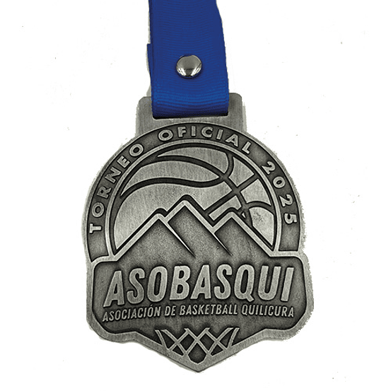 Medalla Fundida en Zamac 3