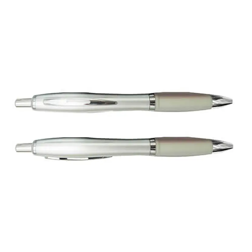 Bolígrafo Plástico Colores Plateado B12 2