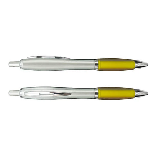 Bolígrafo Plástico Colores Plateado B12 5