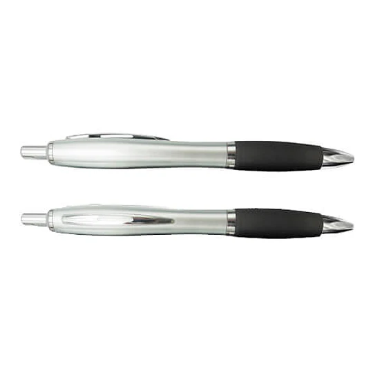 Bolígrafo Plástico Colores Plateado B12 6