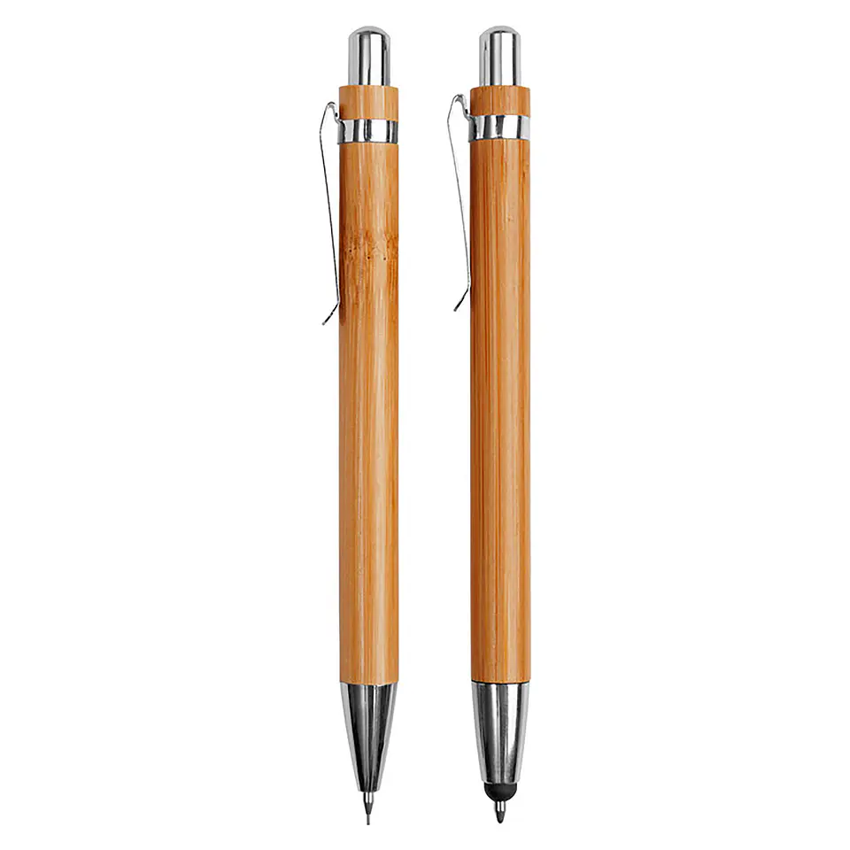 Set Portaminas y Bolígrafo Touch-Screen Bamboo B91 2